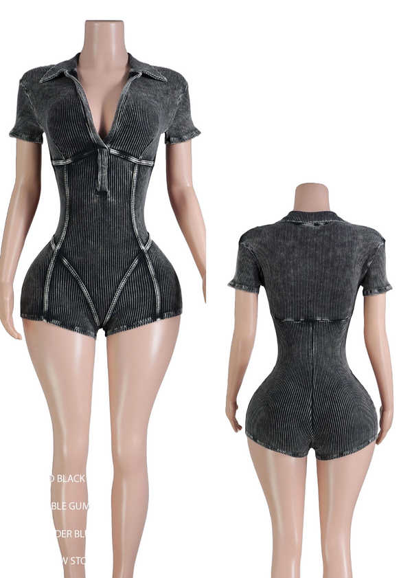 “Curve Check” Romper