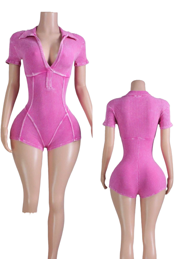 “Curve Check” Romper