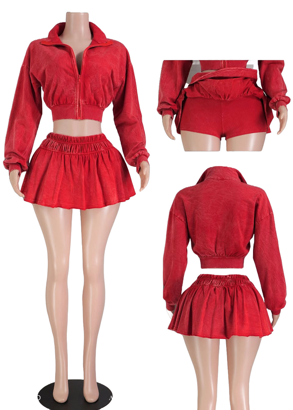 “Make It Hot” Skirt Set