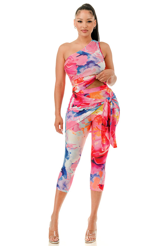 “Capri Confidence” 3‑Piece Set