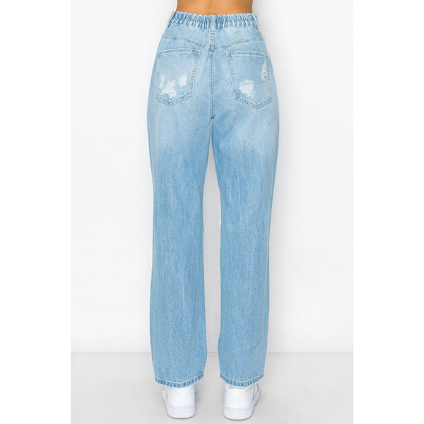 "Fresh Princess" 90 S Baggy Straight Jean