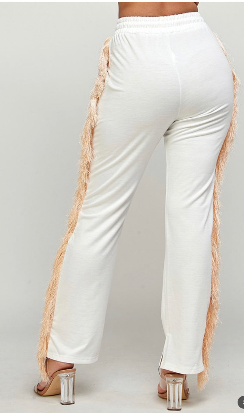 “Casual Cowgirl” Fringe Pants