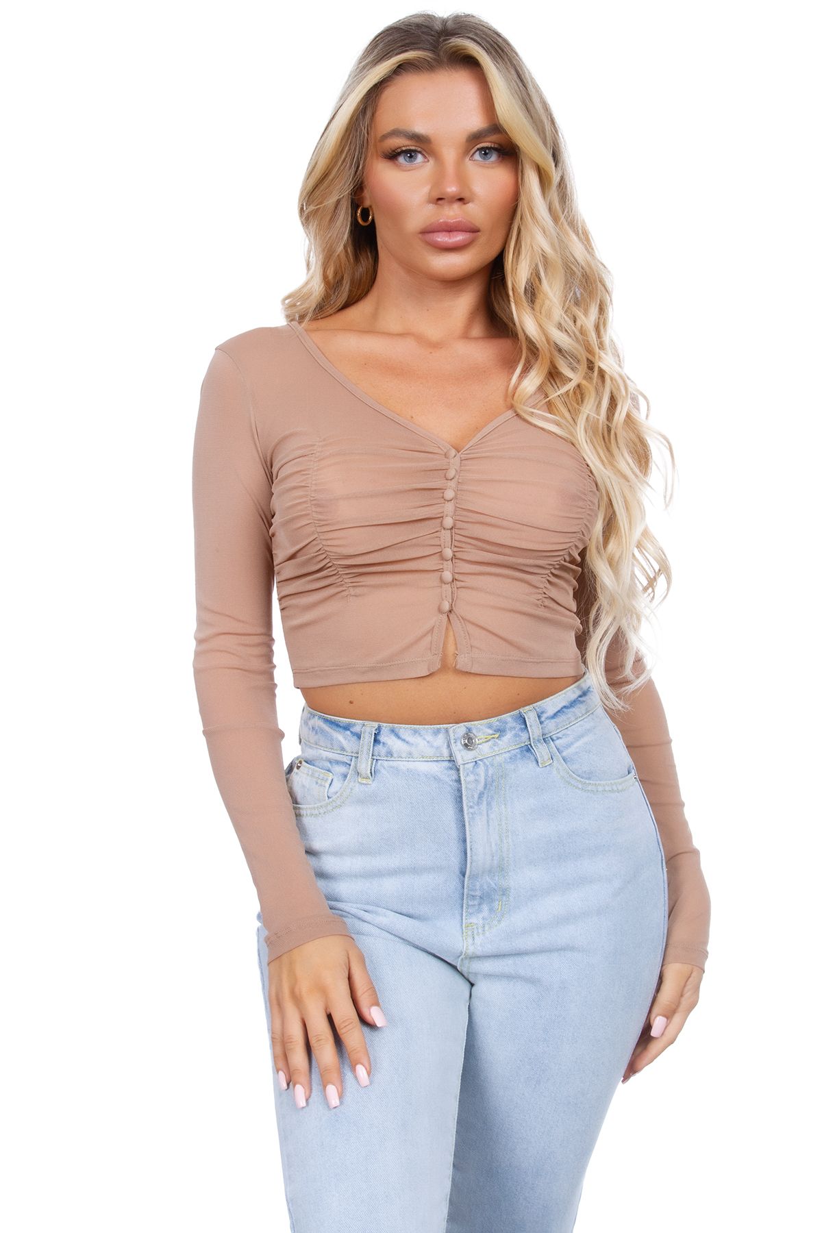 "In the Hills" Mesh Top
