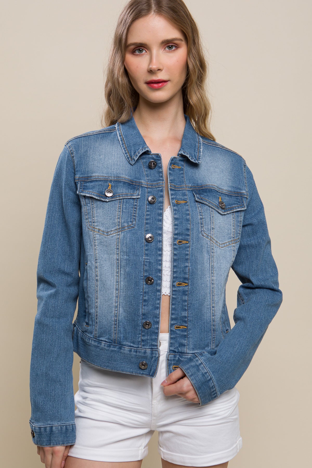 "Cute" Denim Jacket