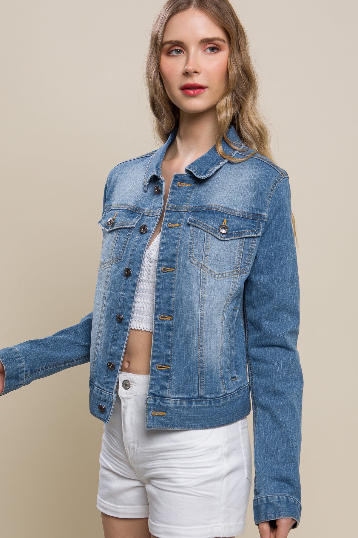 "Cute" Denim Jacket